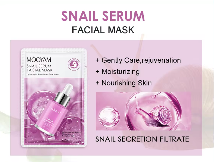 Snail Serum facial mask