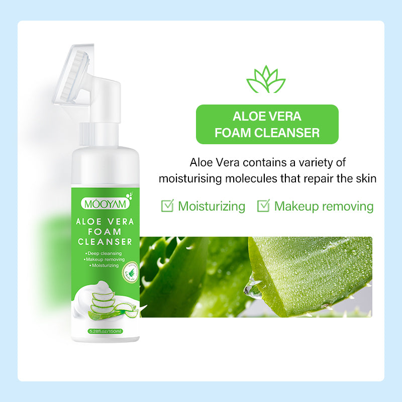 MOOYAM ALOE VERA FOAM CLEANSER