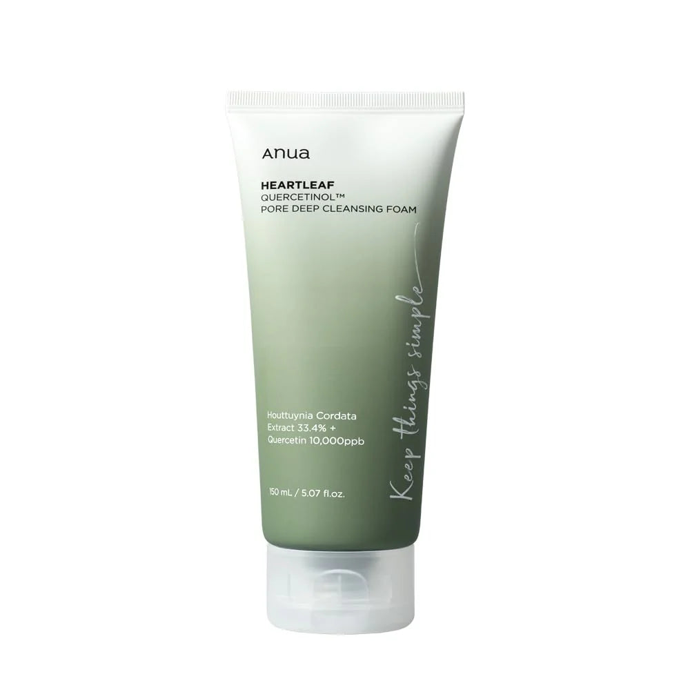 ANUA HEARLEAF QUERCETINOL PORE DEEP CLEANSING FOAM