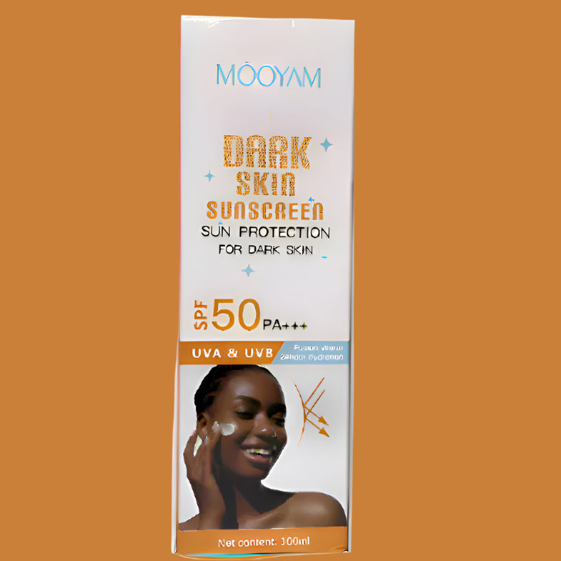 Sunscreen for dark skin