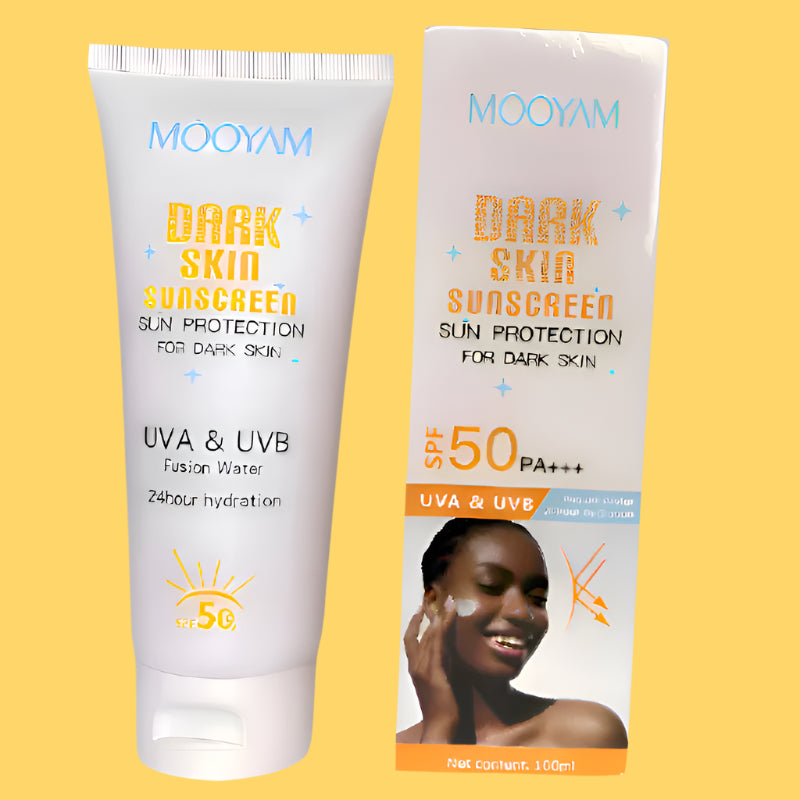 Sunscreen for dark skin