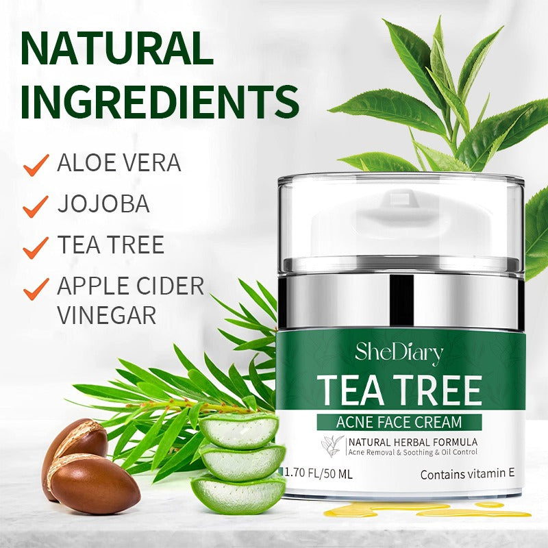 SheDiary Tea Tree Acne Face Cream