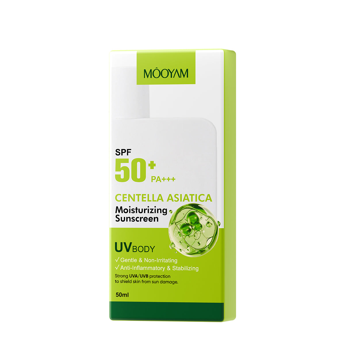 MOOYAM CENTELLA ASIATICA SPF 50+ MOISTURIZING SUNSCREEN