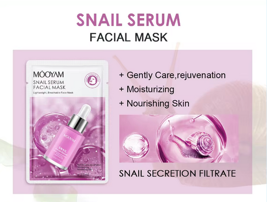 Snail Serum facial mask