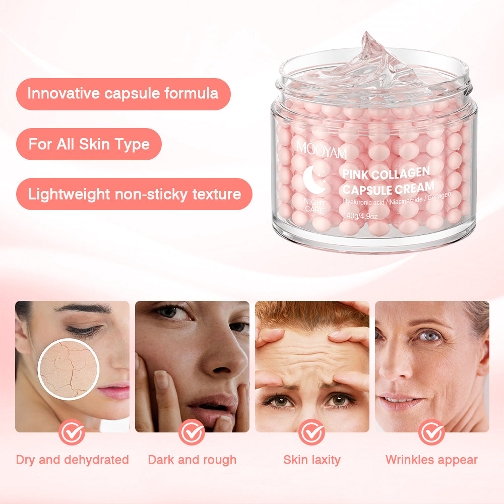 MOOYAM PINK COLLAGEN CAPSULE CREAM