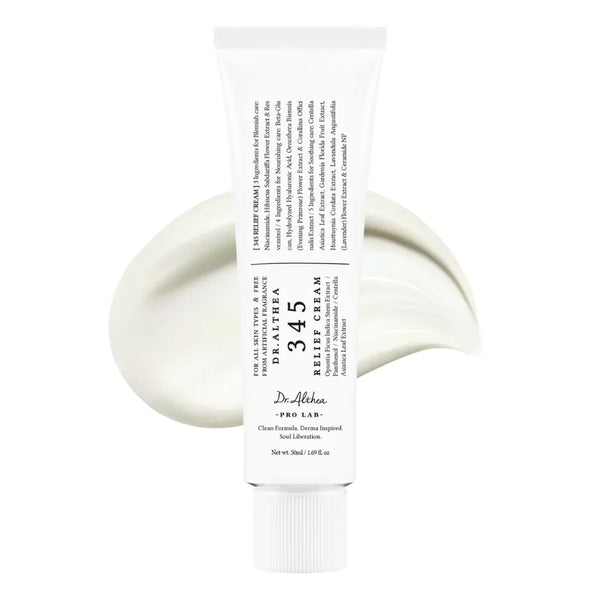 Dr Althea 345 Relief Cream – soothing barrier repair cream for sensitive skin