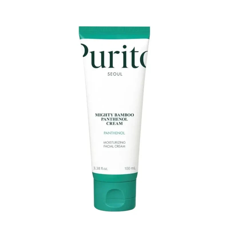 PURITO Seoul Mighty Bamboo Panthenol Cream 100ml – soothing moisturizer for sensitive and dry skin