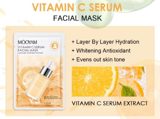 vitamin c serum facial mask 